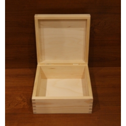 Pudełko drewniane 15,8x15,8x6cm